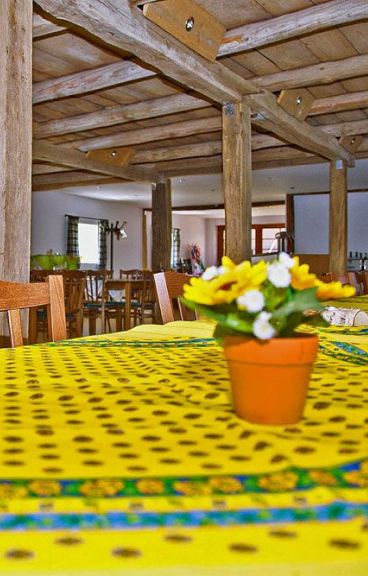 Inneneinrichtung des Restaurants