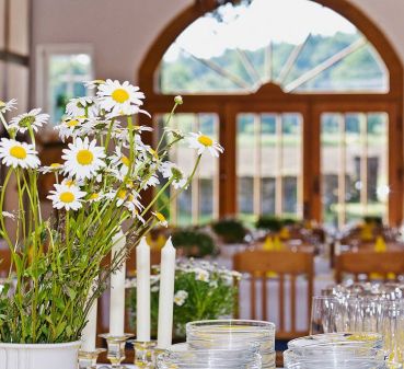 Inneneinrichtung des Restaurants
