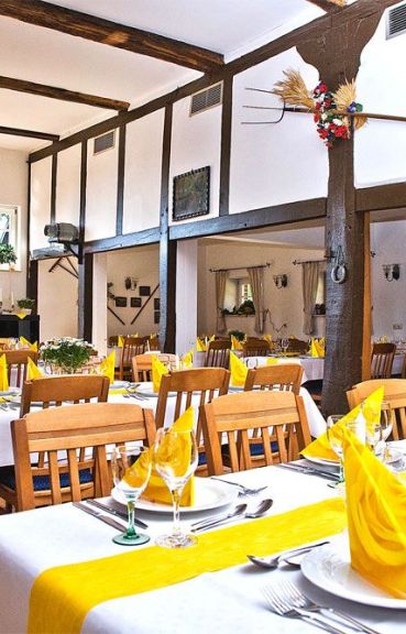 Inneneinrichtung des Restaurants